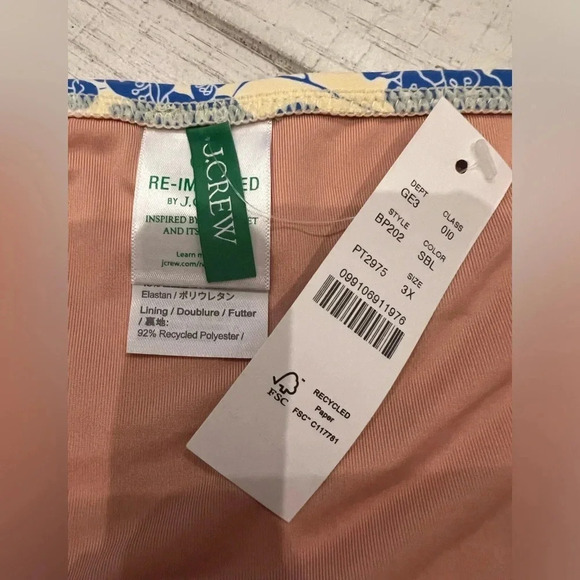 NWT J Crew String Hipster Full Coverage Bikini Bottoms - Picture 5 of 5